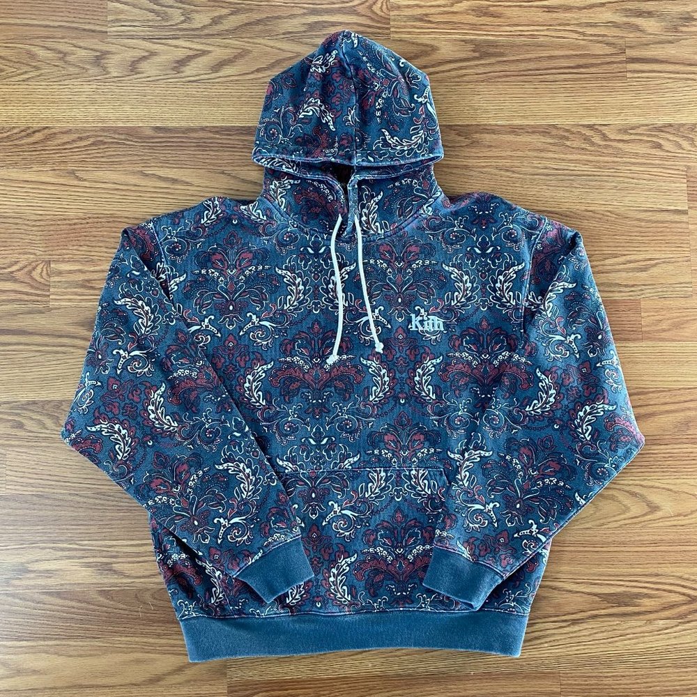 KITH Printed Fleece Williams III Hoodie Size Large